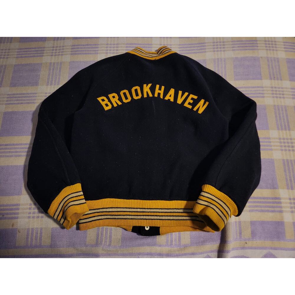 Butwin Varsity Jacket Brookhaven 50s 60s Wool Champion Team Sewn Rare